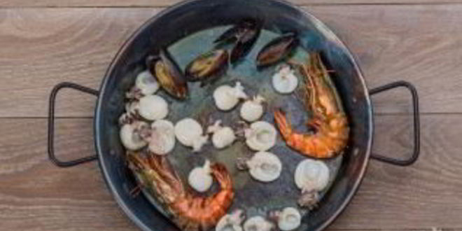 Рецепт испанской паэльи с морепродуктами