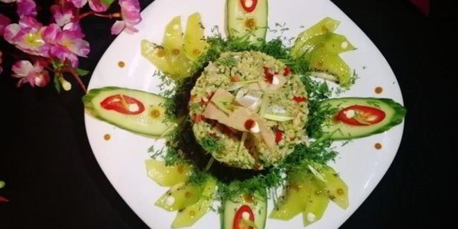 Рецепт Легкого плова из тунца и булгура