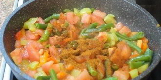 Рецепт летней паэльи