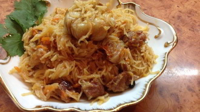 Рецепт макаронного плова