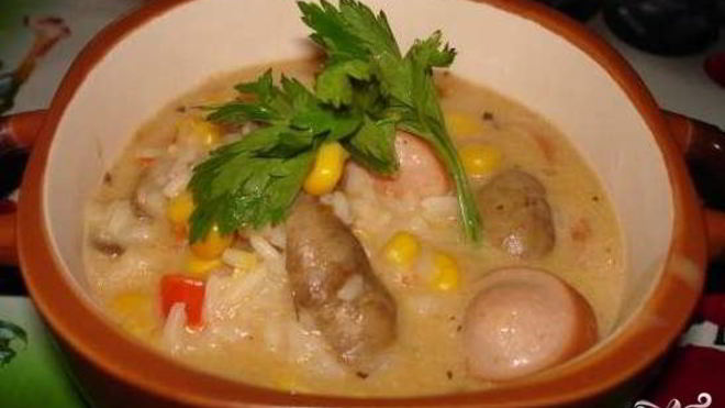 Рецепт паэльи с грибами