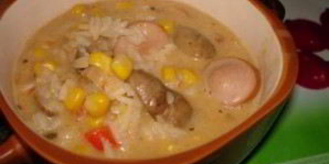 Рецепт паэльи с грибами