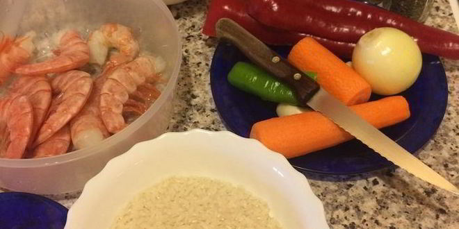Рецепт паэльи с морепродуктами