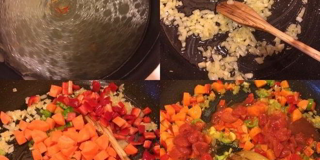 Рецепт паэльи с морепродуктами