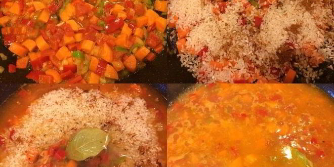 Рецепт паэльи с морепродуктами