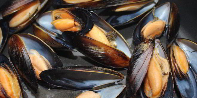 Рецепт паэльи с пастой и морепродуктами фидеуа