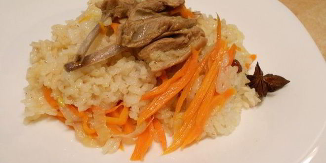 Рецепт Плова из Афганистана