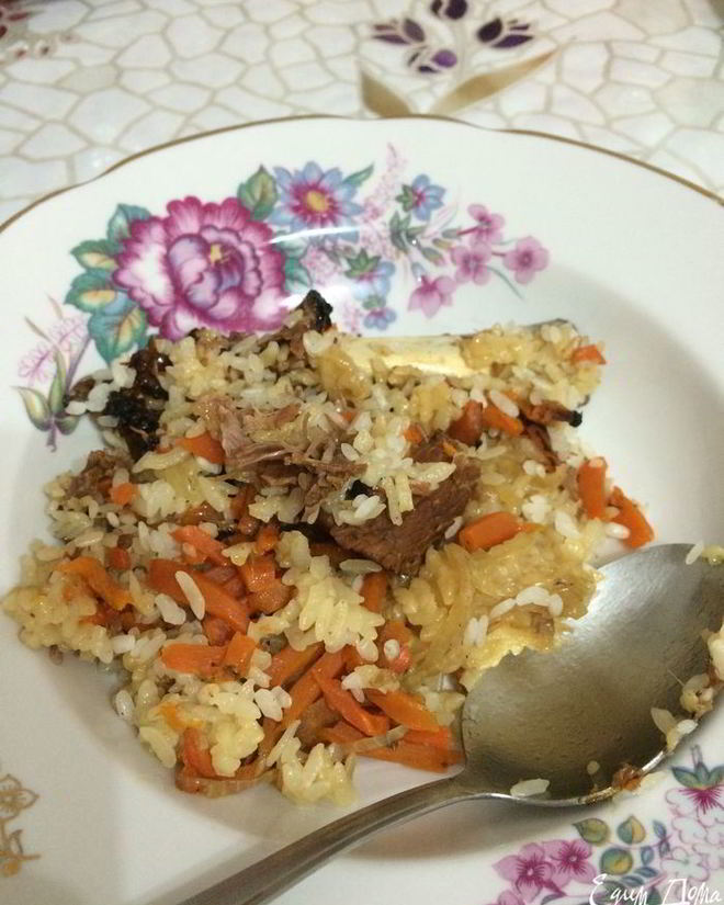 Рецепт плова из афганистана