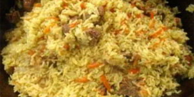 Рецепт плова из баранины в казане