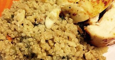 Рецепт Плова из киноа с миндалем
