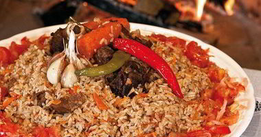 Рецепт Плова по-фергански в сковороде вок