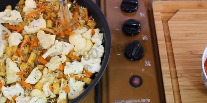 Рецепт плова постного с овощами