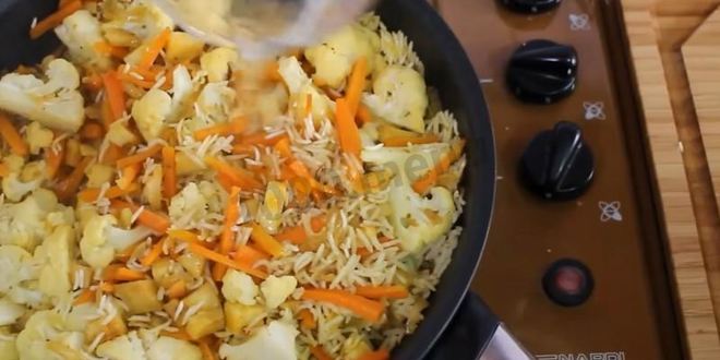 Рецепт плова постного с овощами