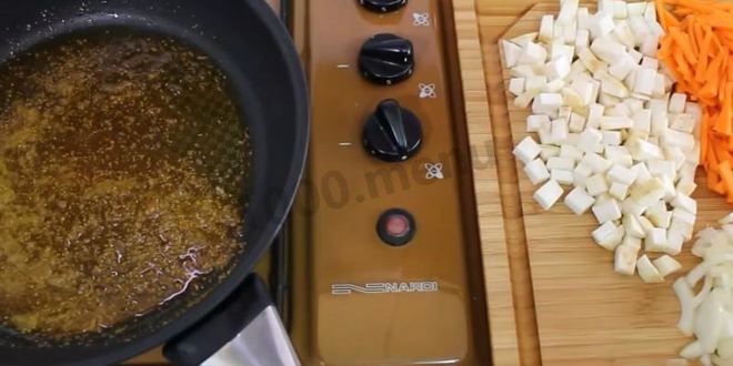 Рецепт плова постного с овощами