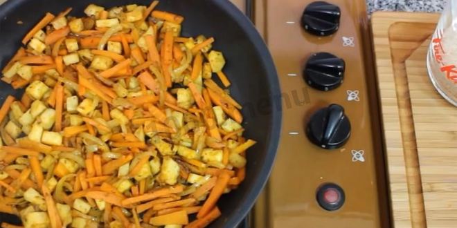 Рецепт плова постного с овощами