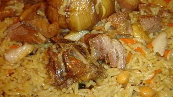 Рецепт Плова праздничного Туй оши
