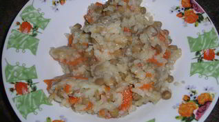 Рецепт Плова с чечевицей