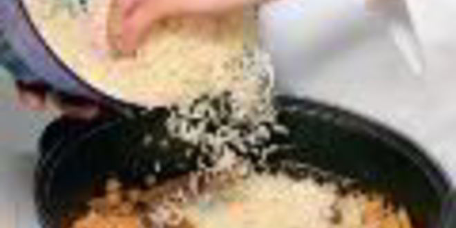 Рецепт плова с говядиной и нутом