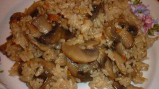 Рецепт Плова с грибами в мультиварке