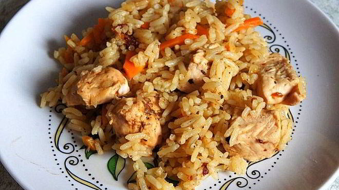 Рецепт плова с индейкой