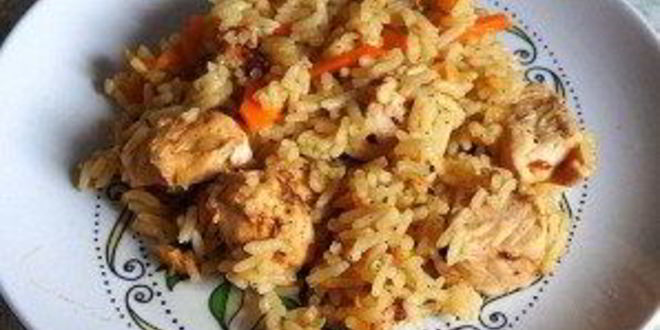 Рецепт плова с индейкой