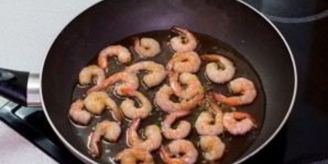 Рецепт плова с креветками