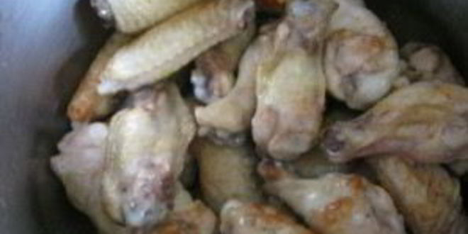 Рецепт плова с куриными крылышками