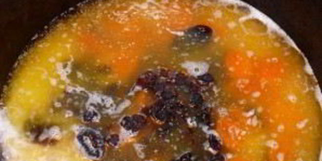 Рецепт плова с курицей и сухофруктами