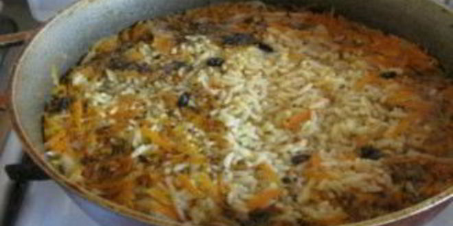 Рецепт плова с курицей в утятнице