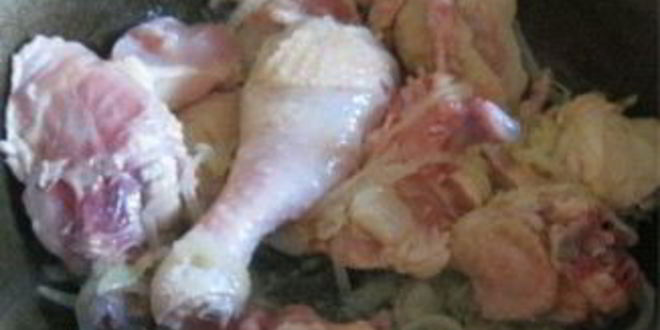 Рецепт плова с курицей в утятнице