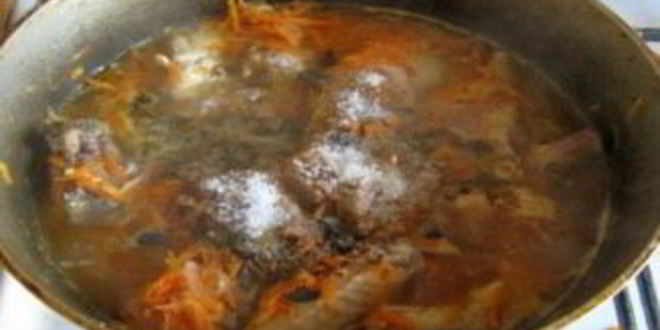 Рецепт плова с курицей в утятнице