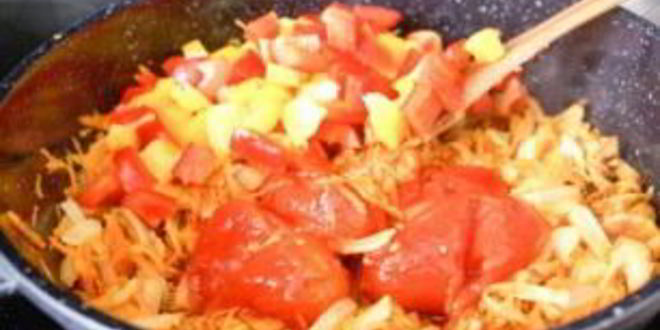 Рецепт плова с лисичками