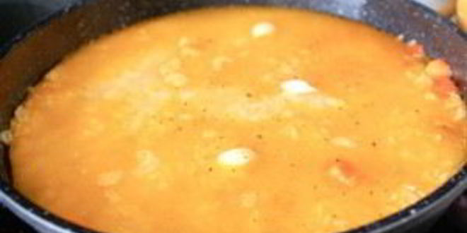 Рецепт плова с лисичками