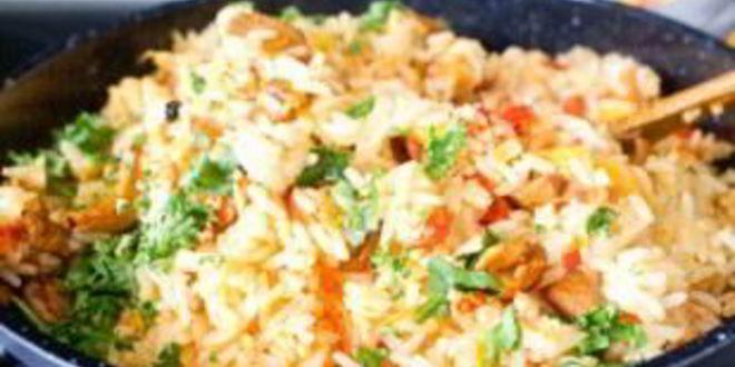 Рецепт плова с лисичками