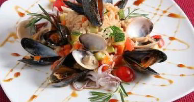 Рецепт Плова с мидиями и пряностями