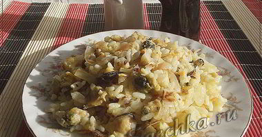 Рецепт Плова с мидиями