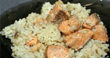 Рецепт Плова с рыбой в мультиварке