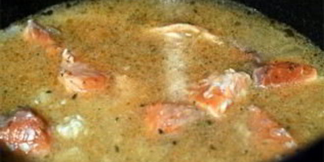 Рецепт плова с рыбой в мультиварке