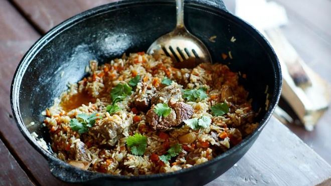 Рецепт плова в казане из говядины