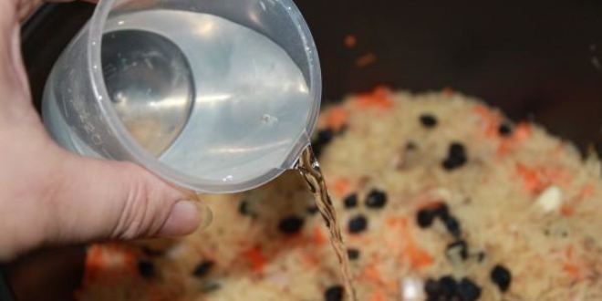 Рецепт плова в мультиварке