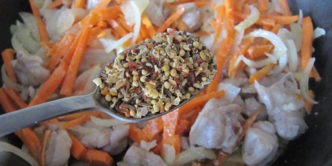 Рецепт по мотивам шах-плов