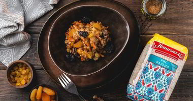 Рецепт Сладкого плова с сухофруктами