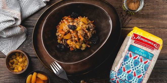 Рецепт Сладкого плова с сухофруктами