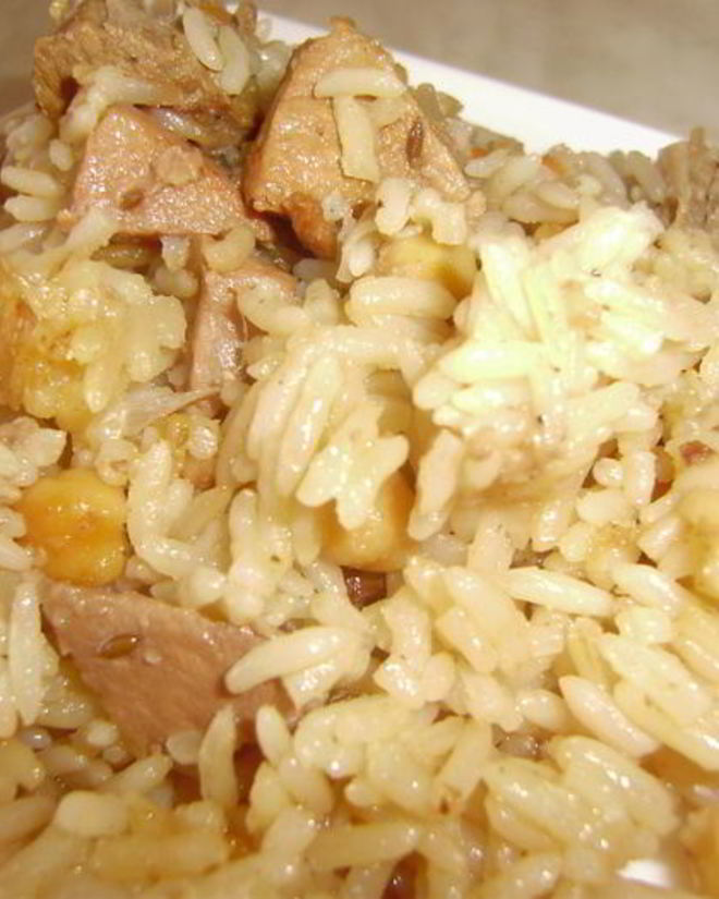 Рецепт узбекского праздничного плова