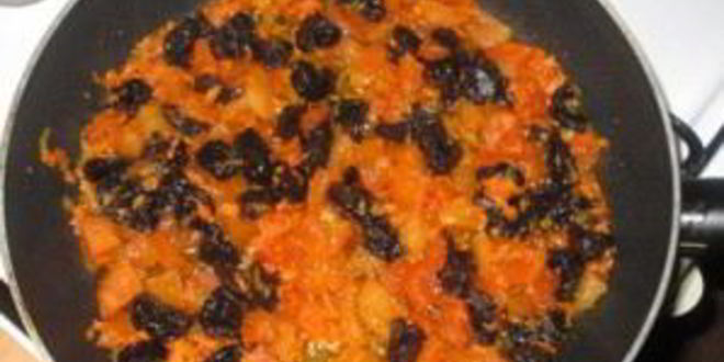 Рецепт вегетарианского плова с сухофруктами