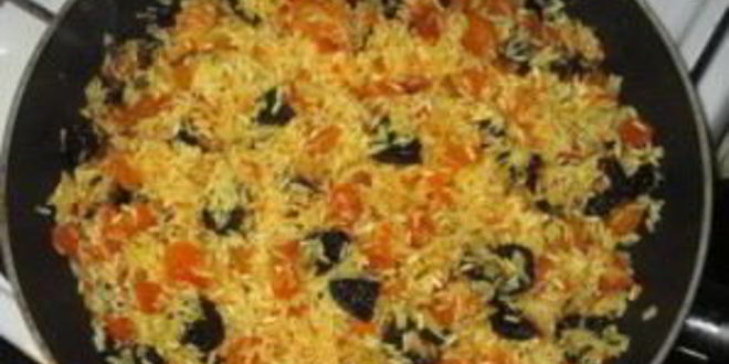 Рецепт вегетарианского плова с сухофруктами