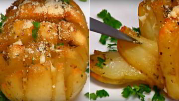 Рецепт Праздничного гарнира из картофеля