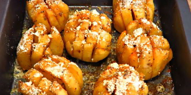 Рецепт праздничного гарнира из картофеля