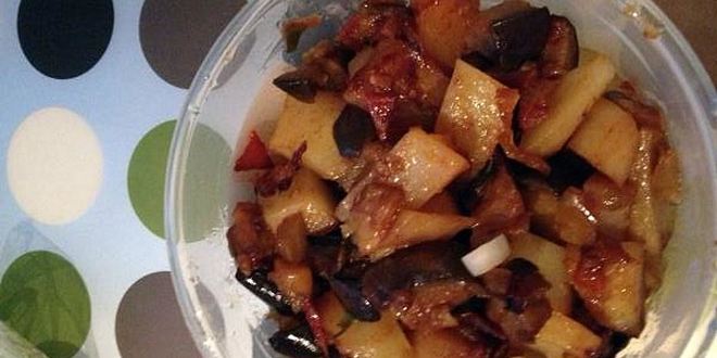 Рецепт Баклажанного рагу с овощами