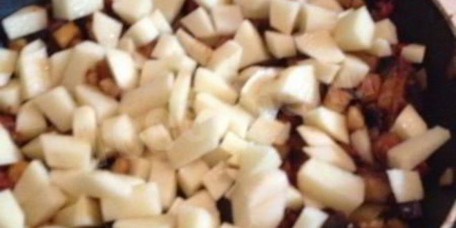 Рецепт баклажанного рагу с овощами